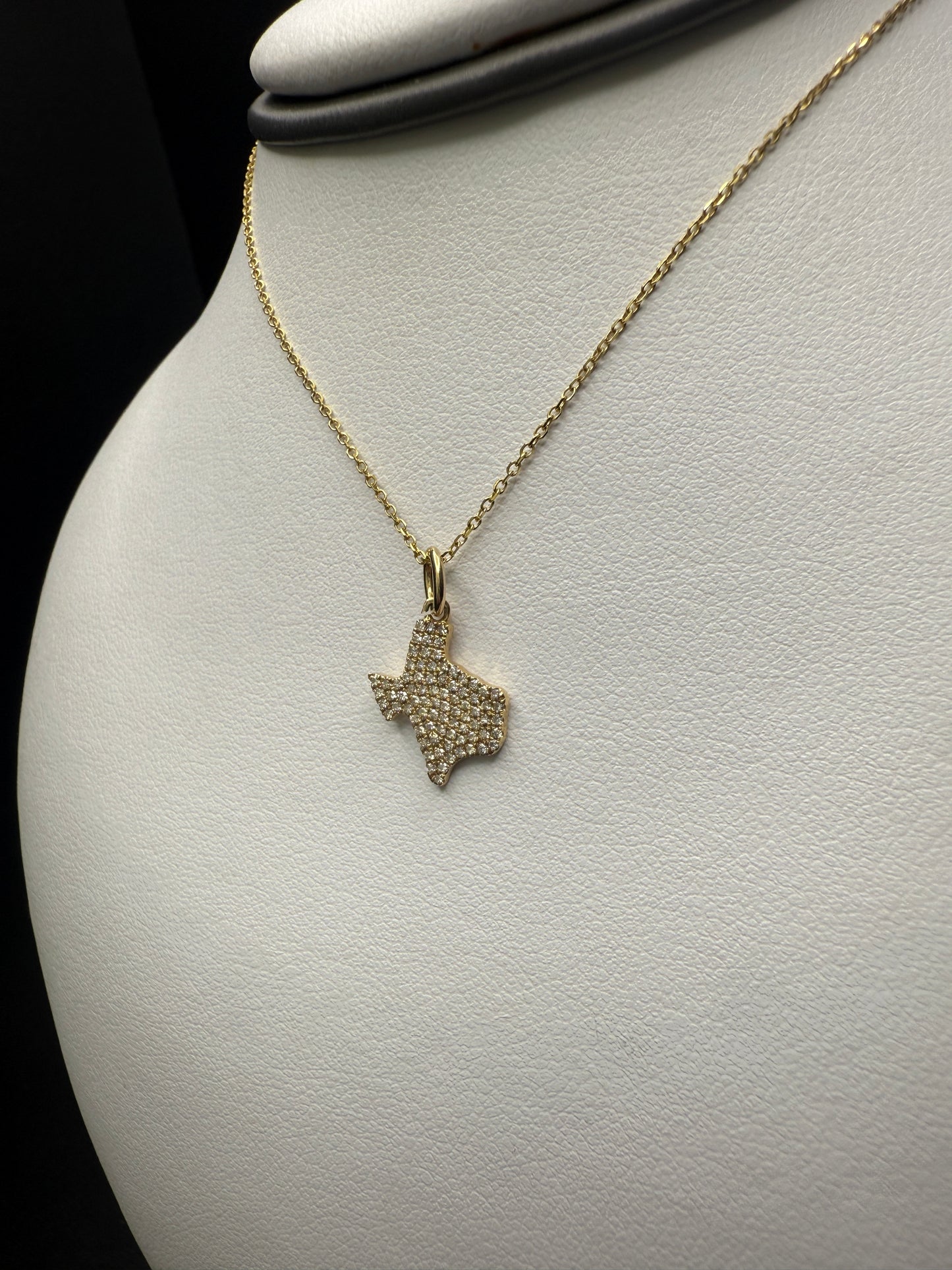 Texas Diamond Necklace W/ Natural Diamonds