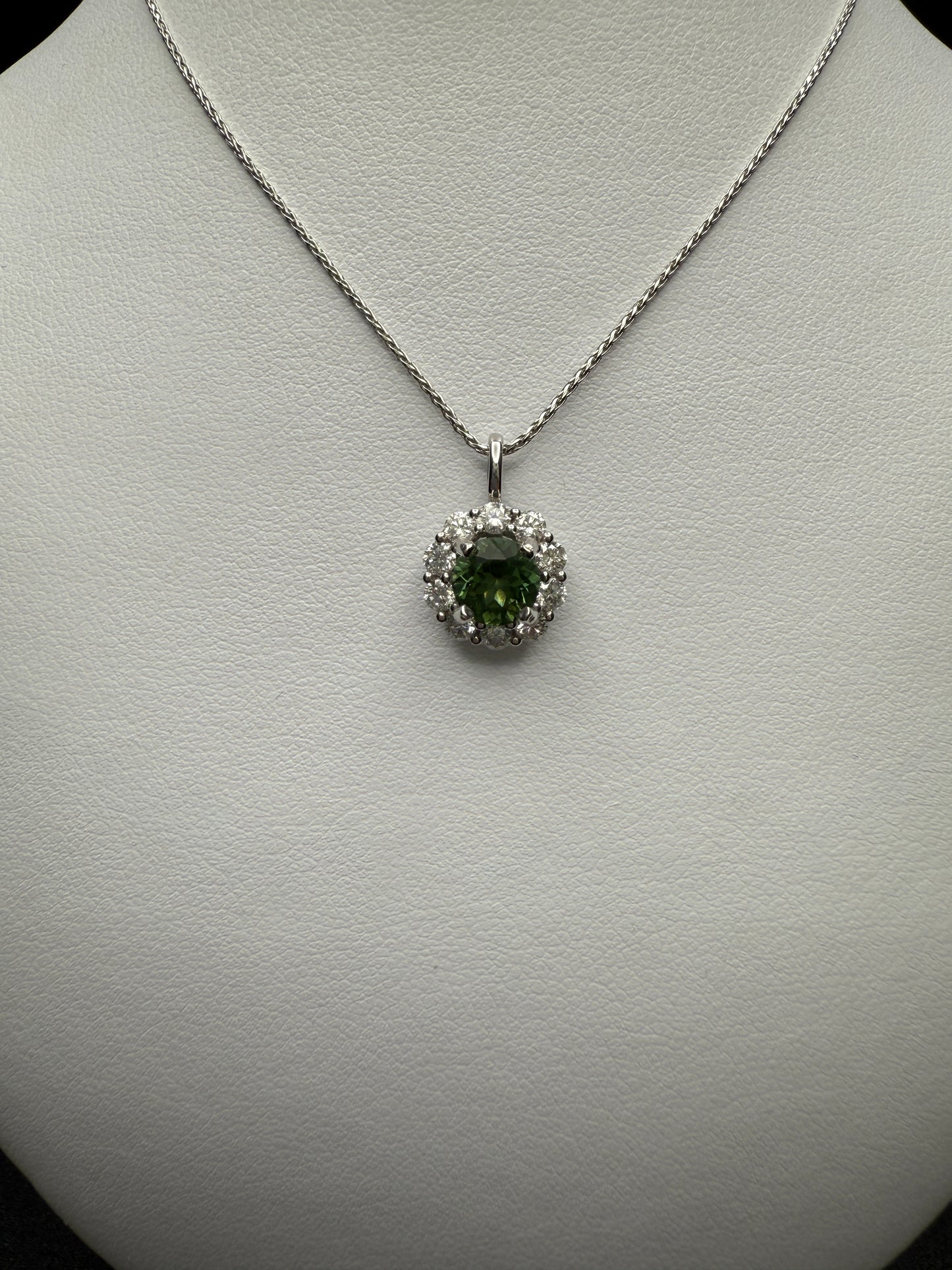 Emerald Diamond Necklace