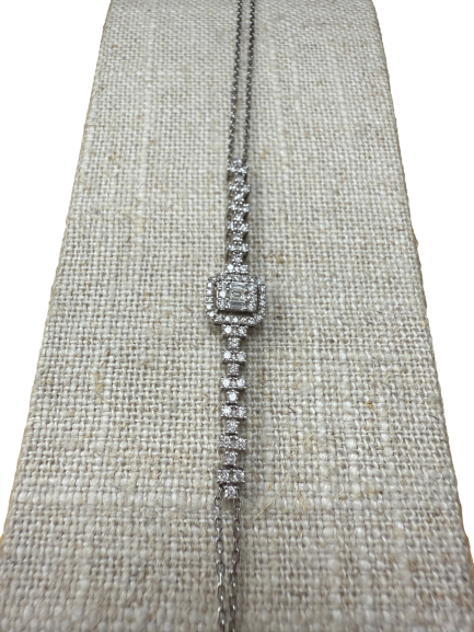 Diamond Square Bracelet
