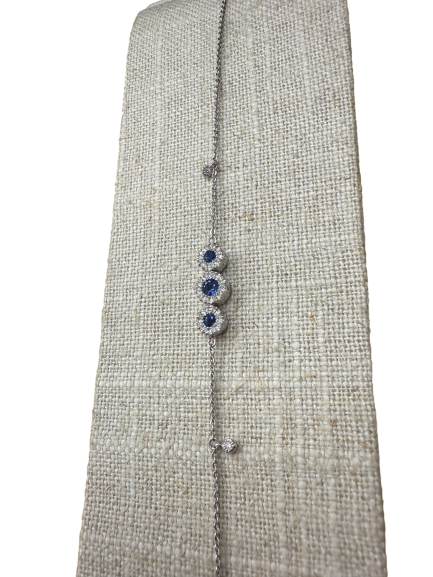 Sapphire Diamond Bracelet