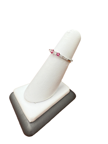 3 Ruby Stone Ring