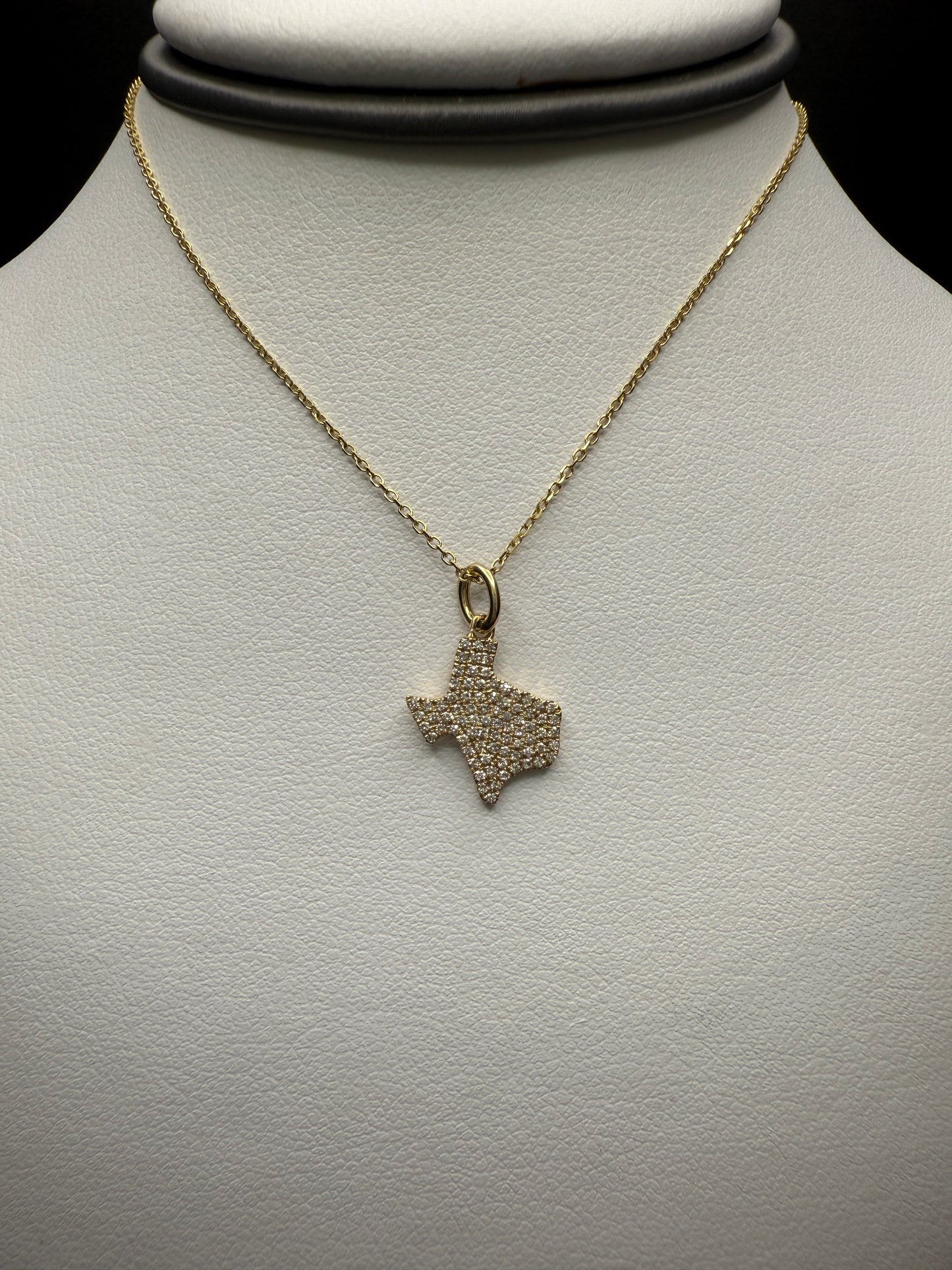 Texas Diamond Necklace W/ Natural Diamonds