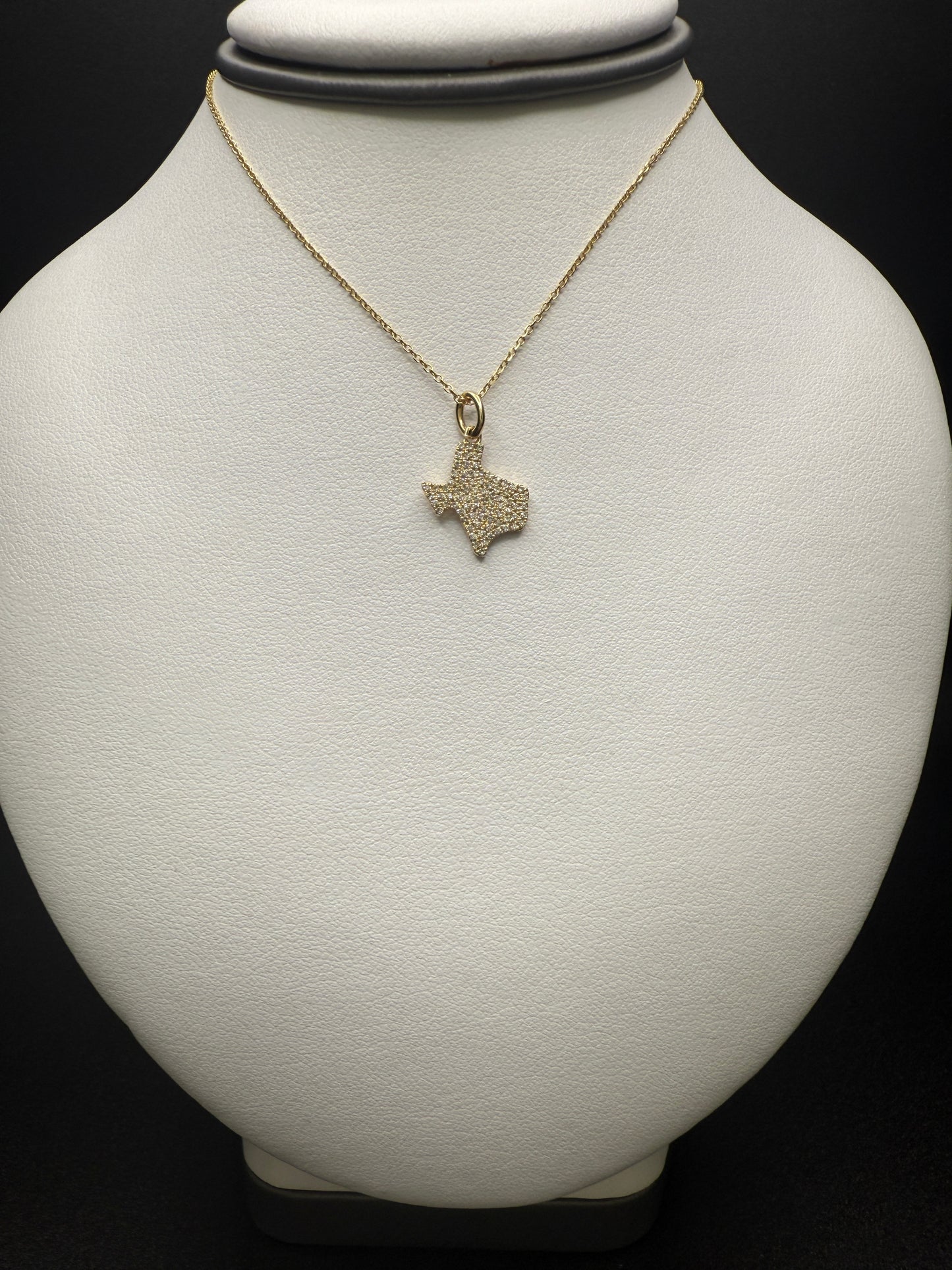 Texas Diamond Necklace W/ Natural Diamonds