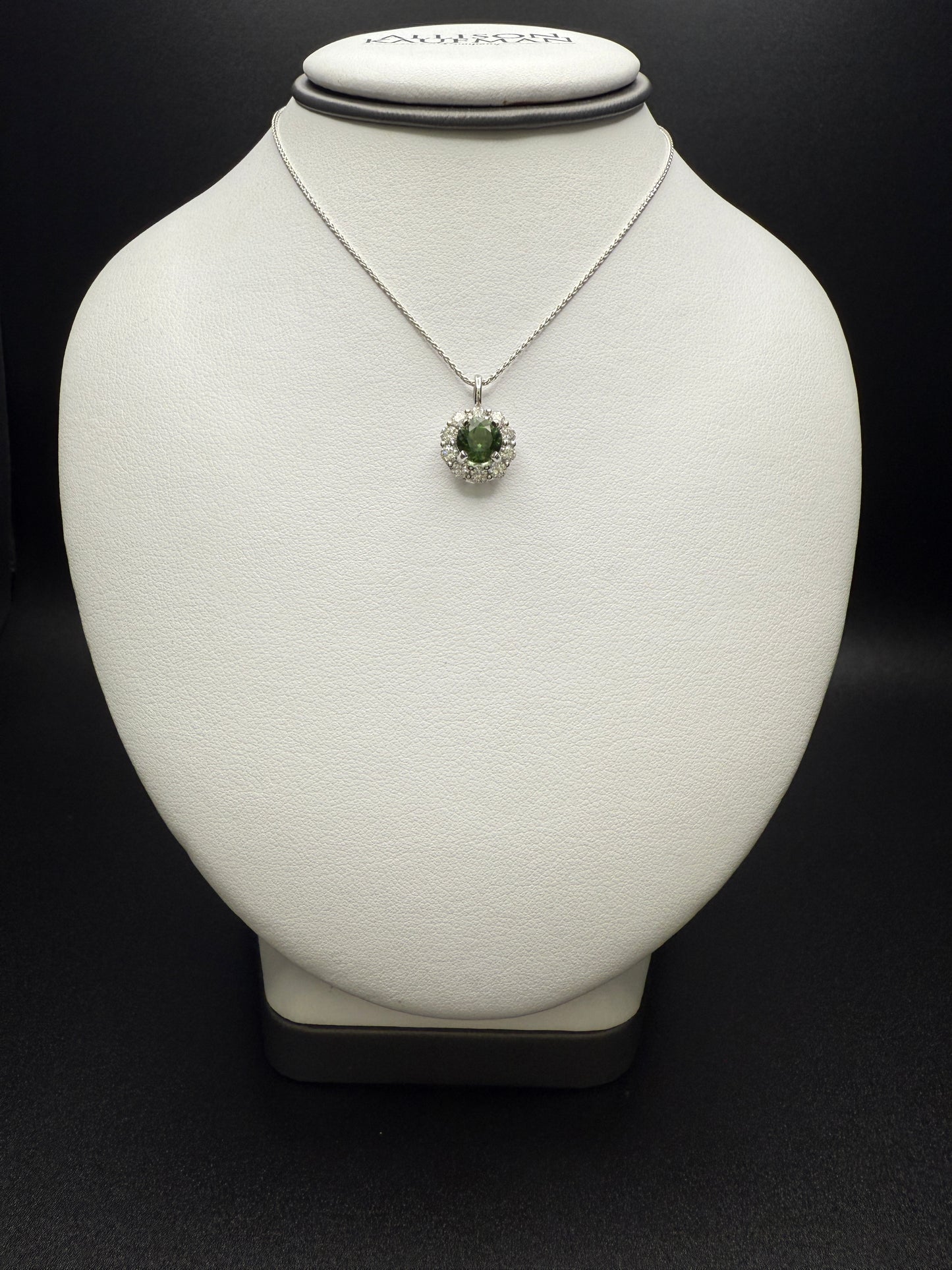 Emerald Diamond Necklace