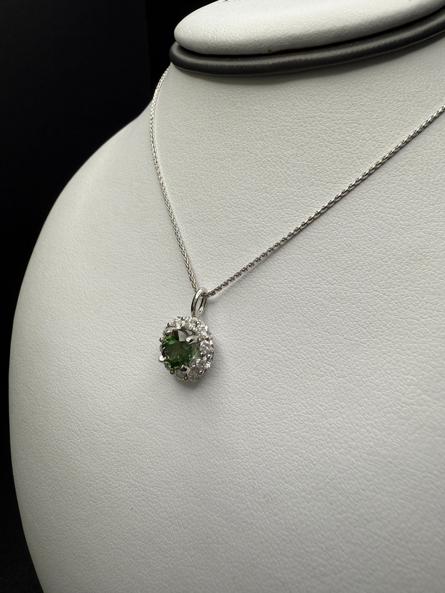 Emerald Diamond Necklace