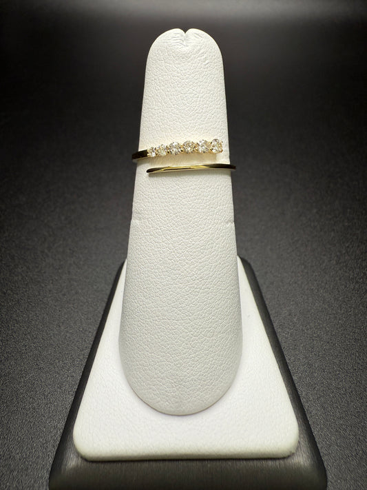 6 Stone Diamond Ring Band